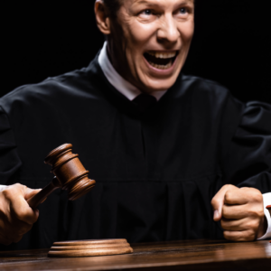 neosędzia na sali sądowej – emocje w sprawie rozwodowej